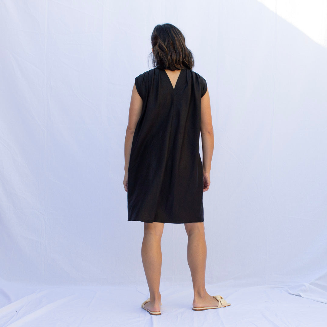 Twist Twist Dress in Midnight