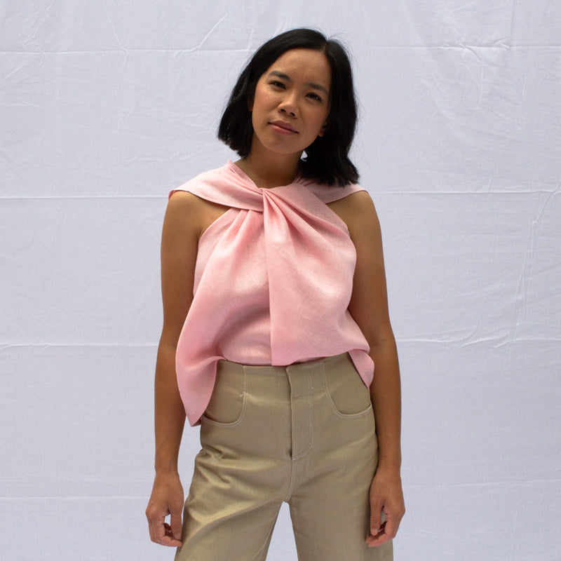 Twist Twist Top in Blush