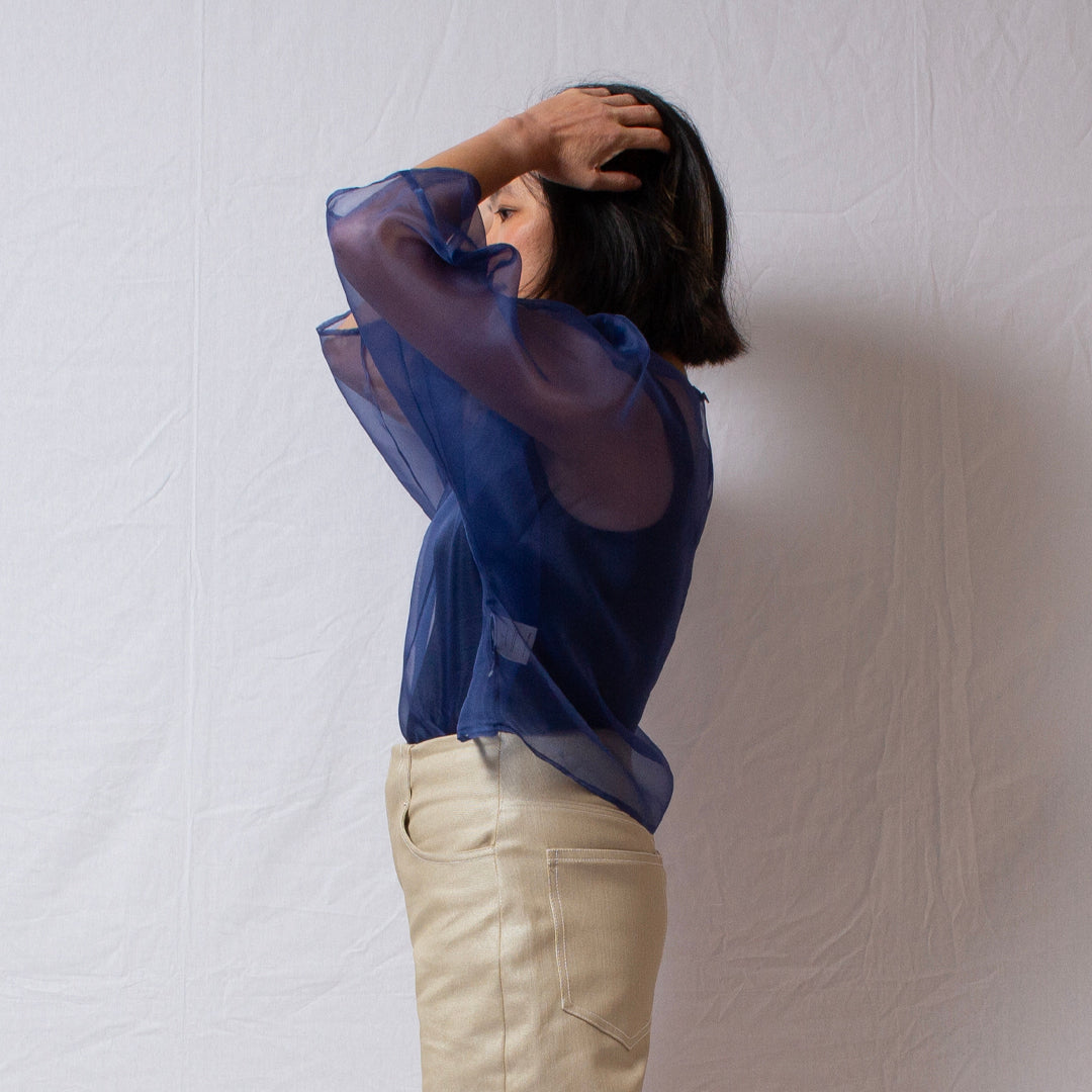 Do you see me Top in Royal Blue
