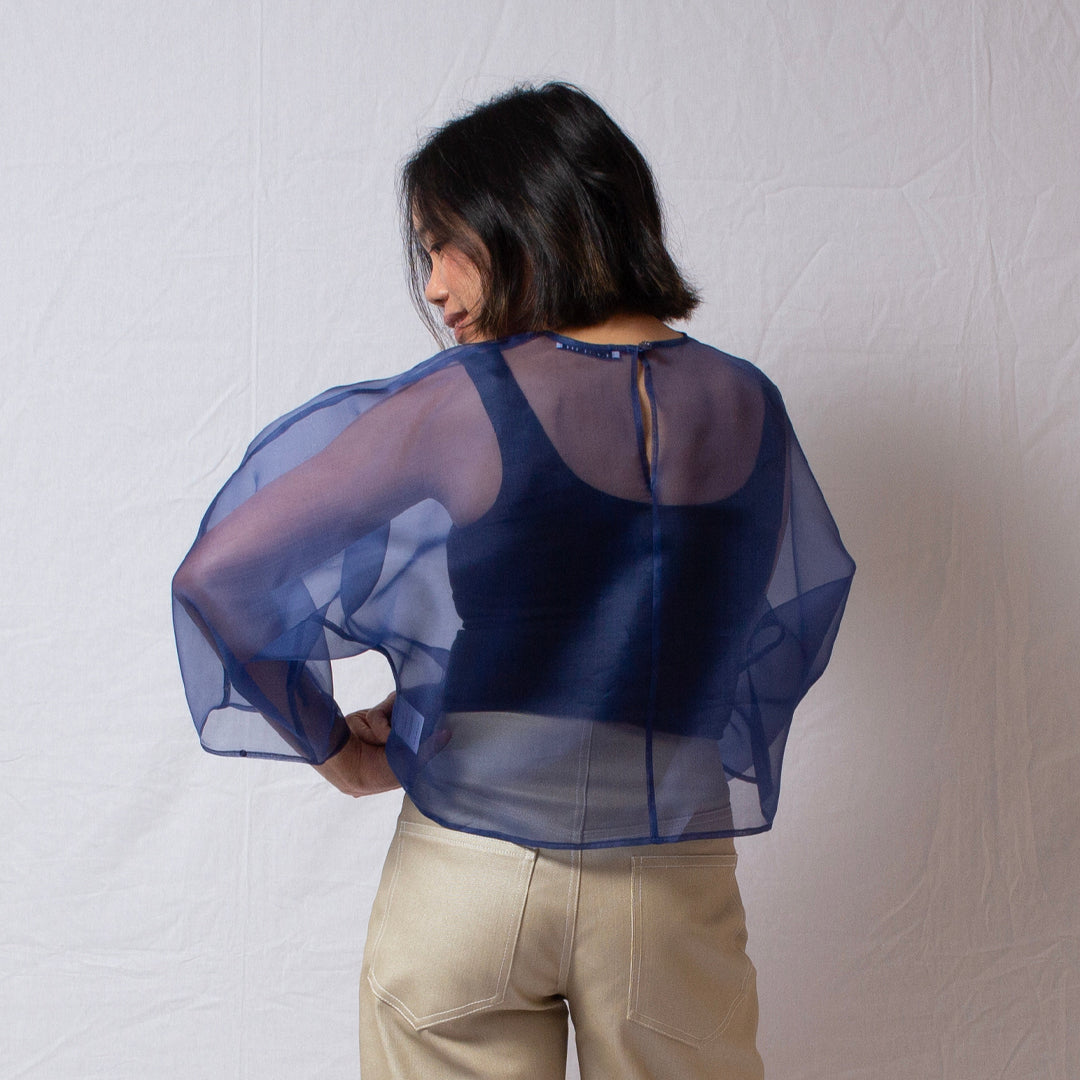 Do you see me Top in Royal Blue