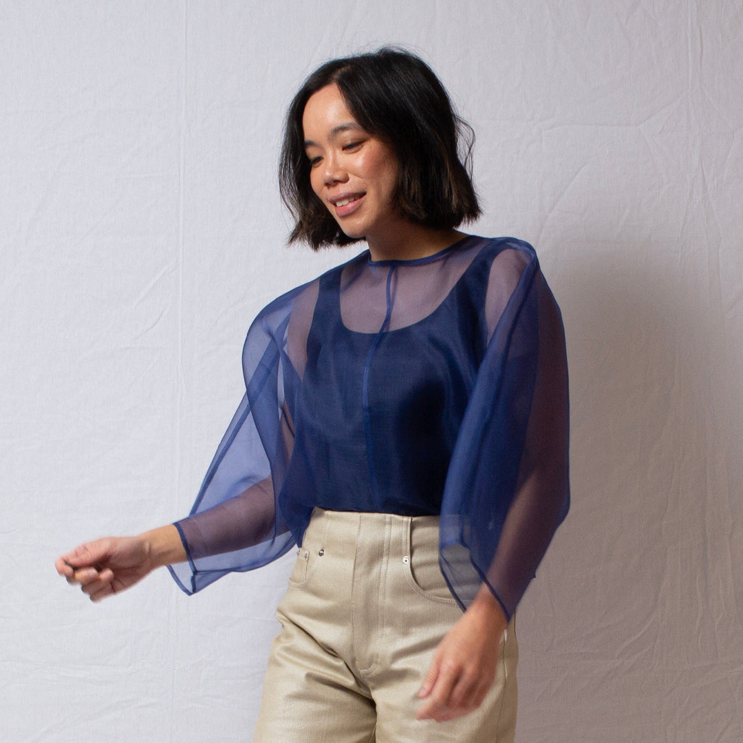 Do you see me Top in Royal Blue