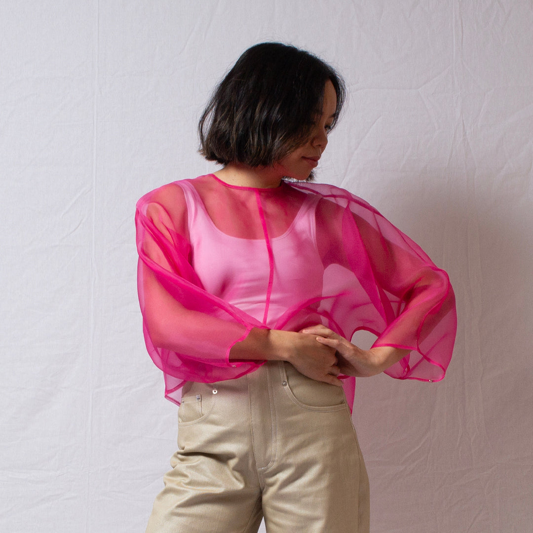 Do you see me Top in Magenta
