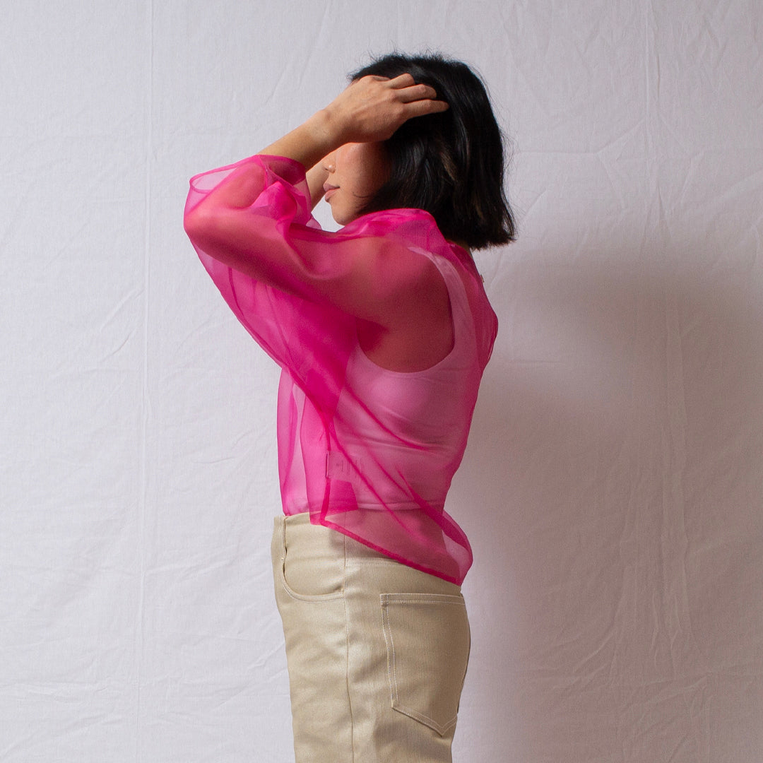 Do you see me Top in Magenta