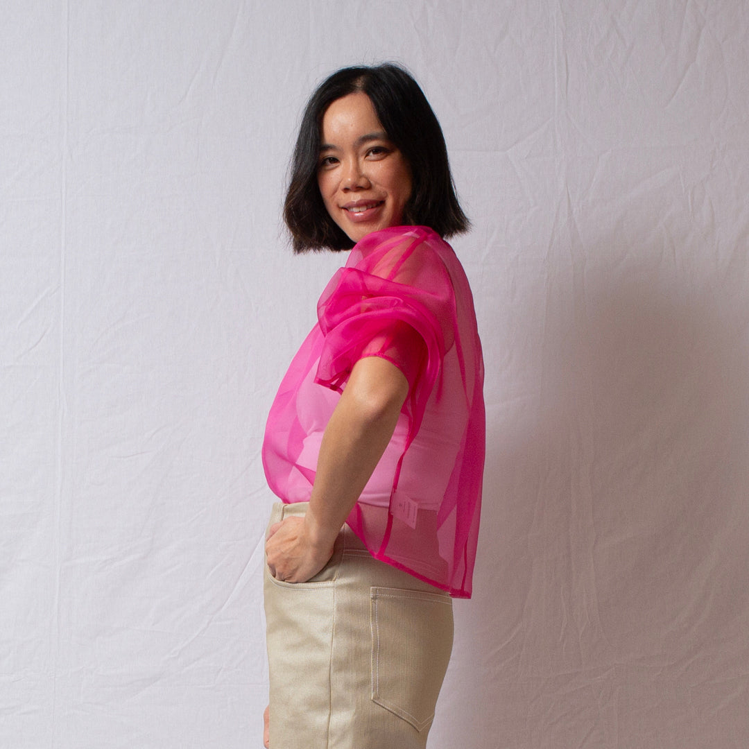 Do you see me Top in Magenta