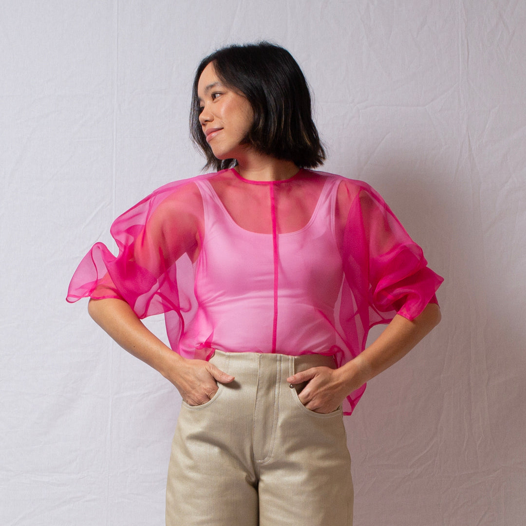 Do you see me Top in Magenta