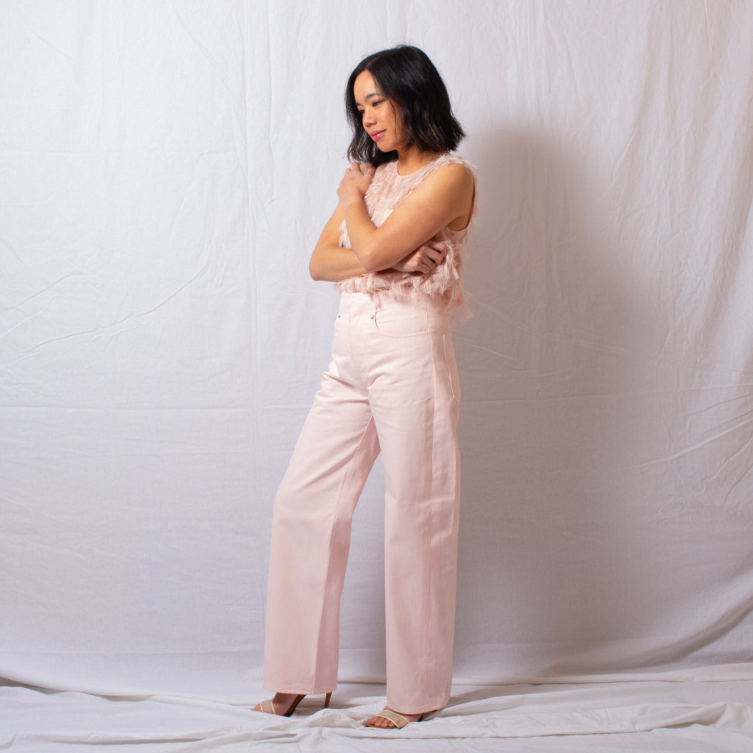 Grow Old With me Jeans in Deadstock Blush