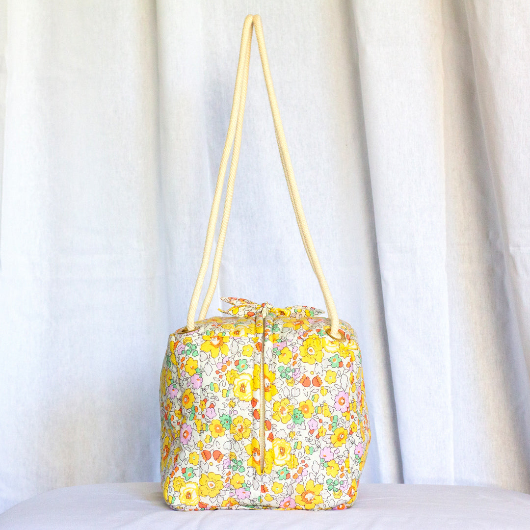 Cube Bag in Liberty of London Betsy Floral