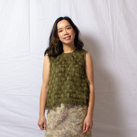 Feather Top Olive