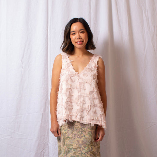 Nothing Goes To Waste Top in Pink