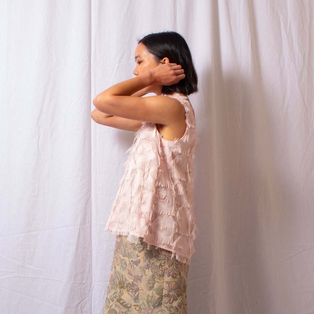 Nothing Goes To Waste Top in Pink