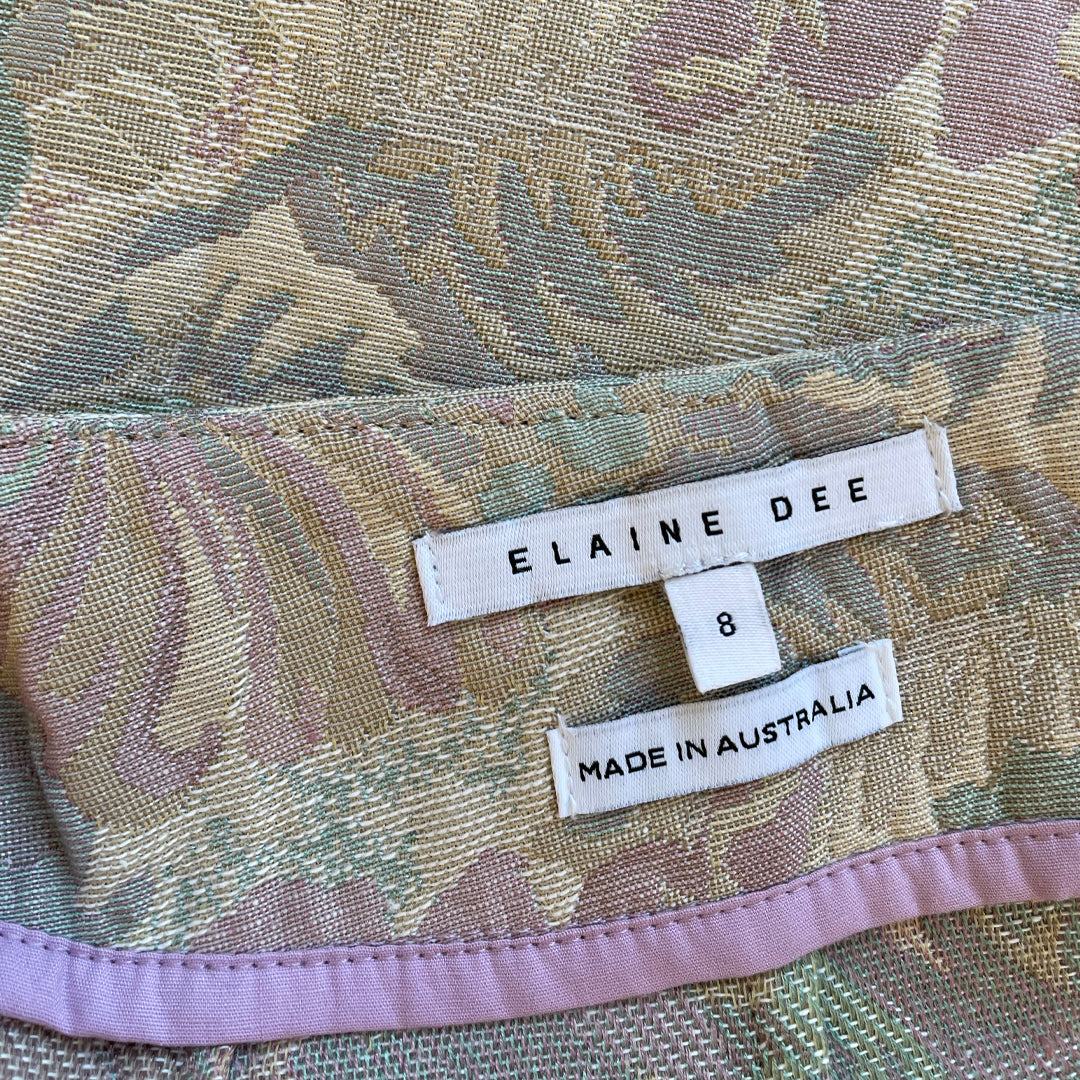 Grow Old with Me, Curtain Skirt in Vintage Blush