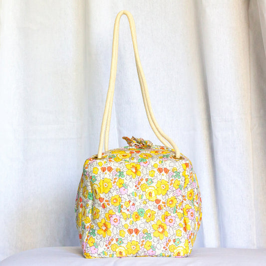 Cube Bag in Liberty of London Betsy Floral