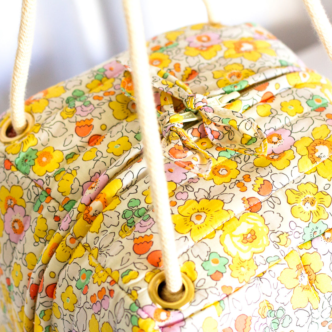 Cube Bag in Liberty of London Betsy Floral