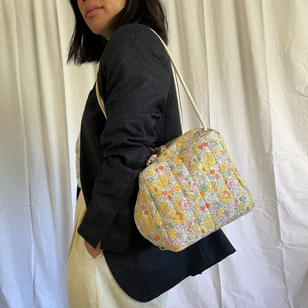 Cube Bag in Liberty of London Betsy Floral